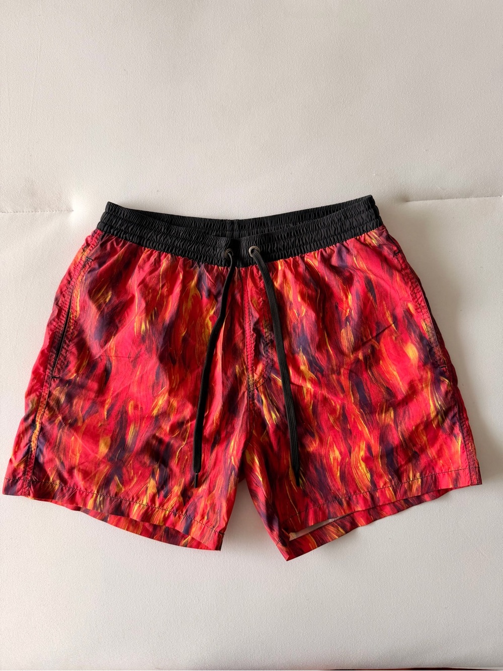 Red Flame Marcell Von Berlin Swim Shorts